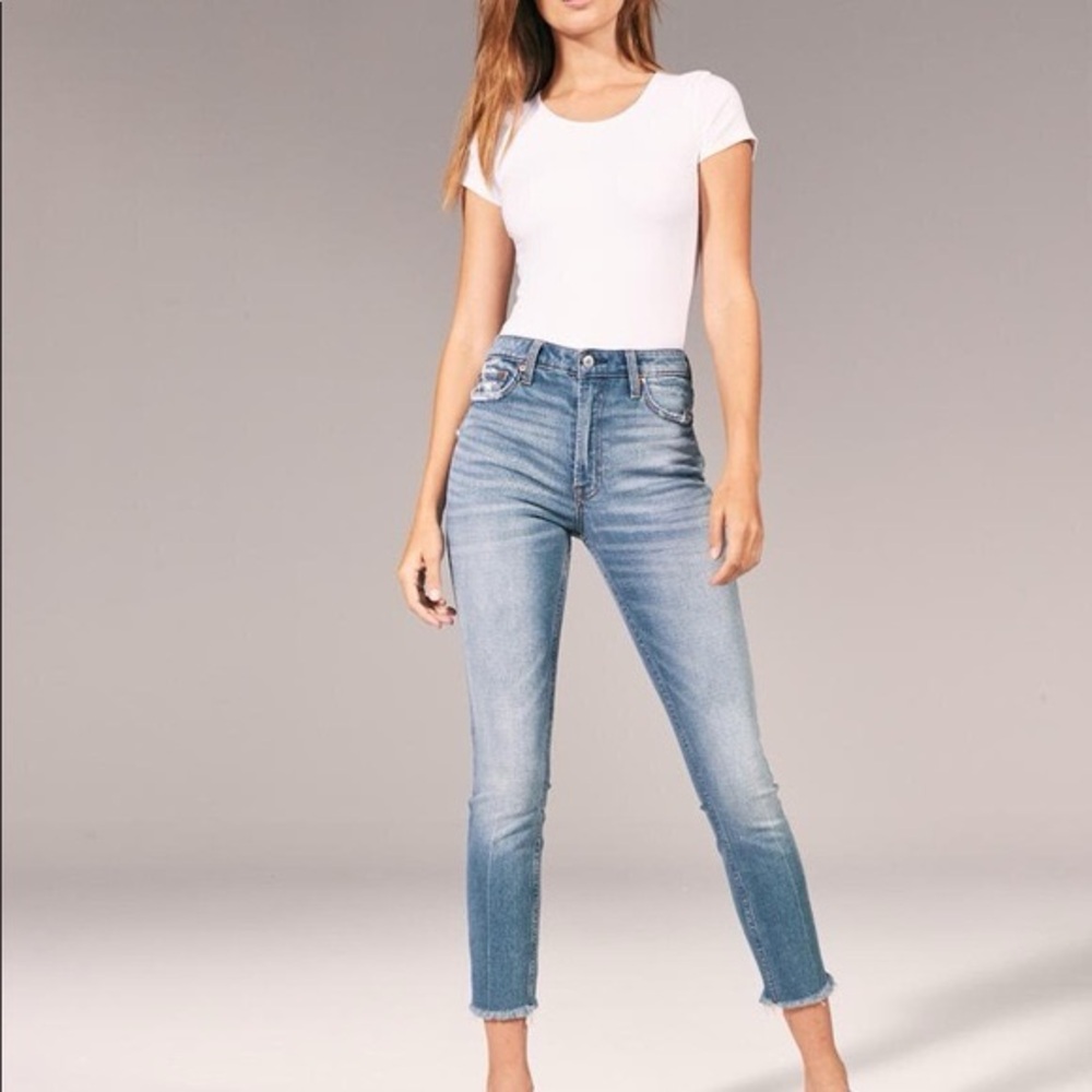 Abercrombie & Fitch Simone Hi Rise Slim Jeans